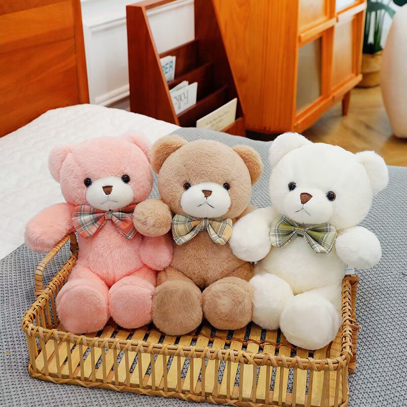 新款可爱小熊公仔毛绒玩具泰迪熊儿童玩偶抱枕娃娃生日礼物批发产品图