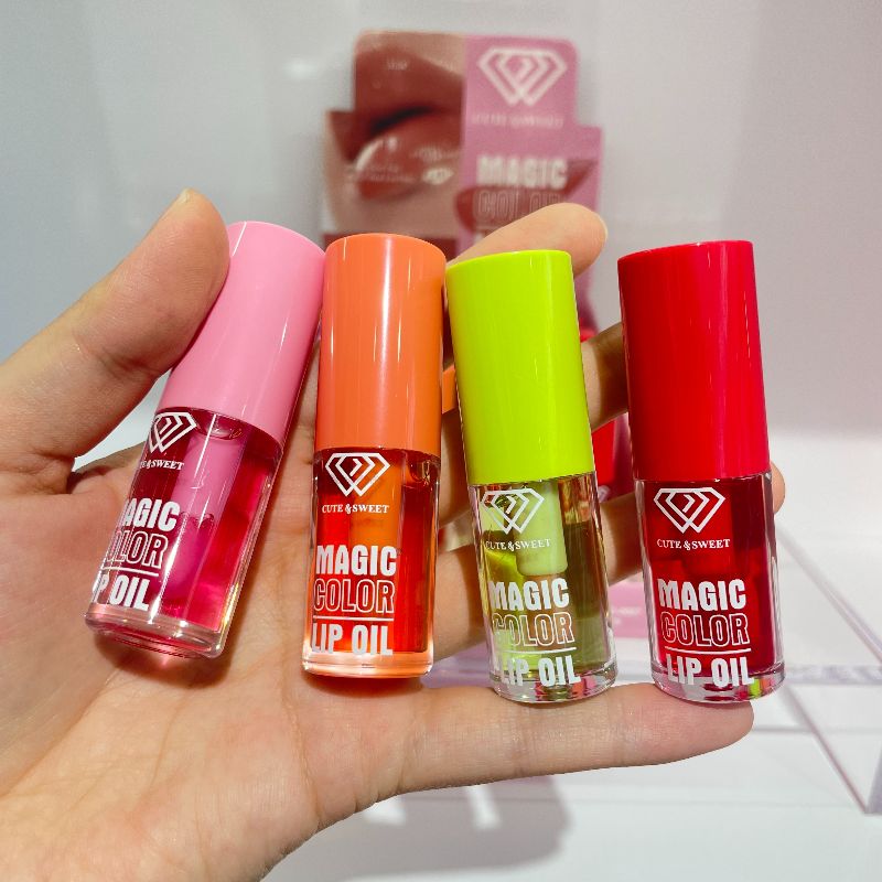 LIP gloss LIP OIL Color changing lip oil Magic Lip Oil