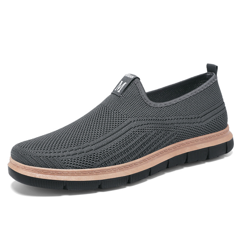 Men's shoes, breathable and odorless, single shoes, cross-border large-sized men's shoes, casual shoes, one-foot men's shoes, dad shoes Item Picture