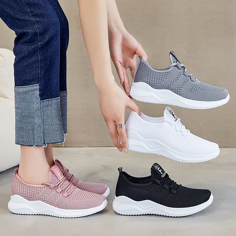 Jinshi Yuan - Women's shoes, casual shoes processing and customization, lightweight running shoes, Breathable mesh woven shoes, comfortable running shoes Application Scenario