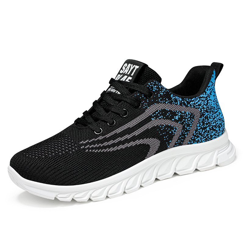 Men's sports shoes, versatile men's shoes, soft-soled comfortable running shoes, breathable and non-smelly feet, mesh shoes, large-sized men's single shoes Item Picture