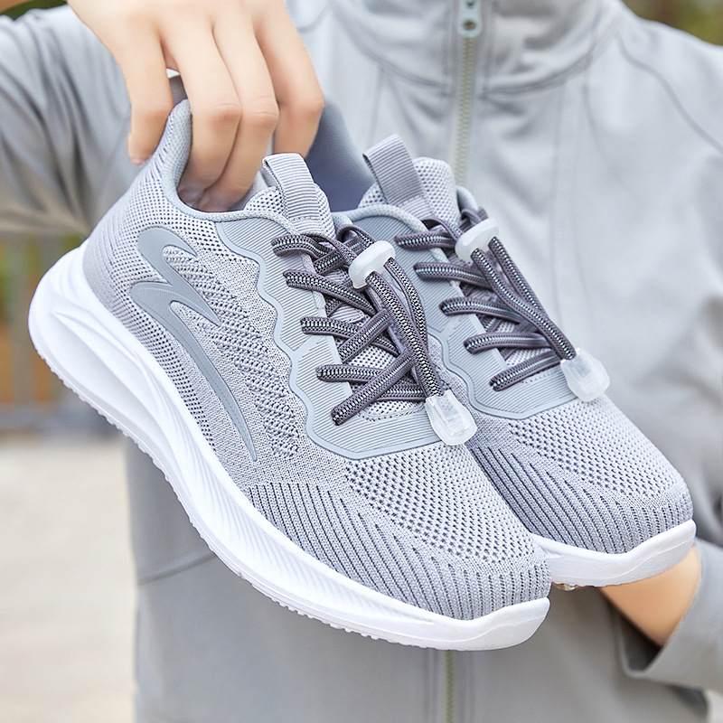 Spring new Feizhi injection molded women's shoes, casual and comfortable, mom shoes, breathable, fashionable, sporty and casual shoes wholesale Application Scenario