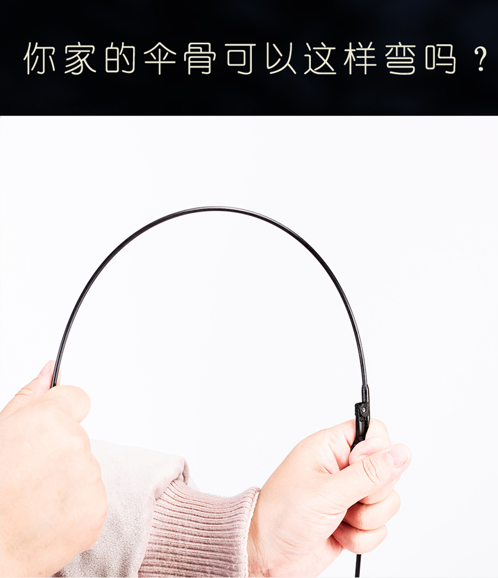 Xingbao Umbrella 190T colored plastic Long Umbrella for women, wholesale in stock pic 8