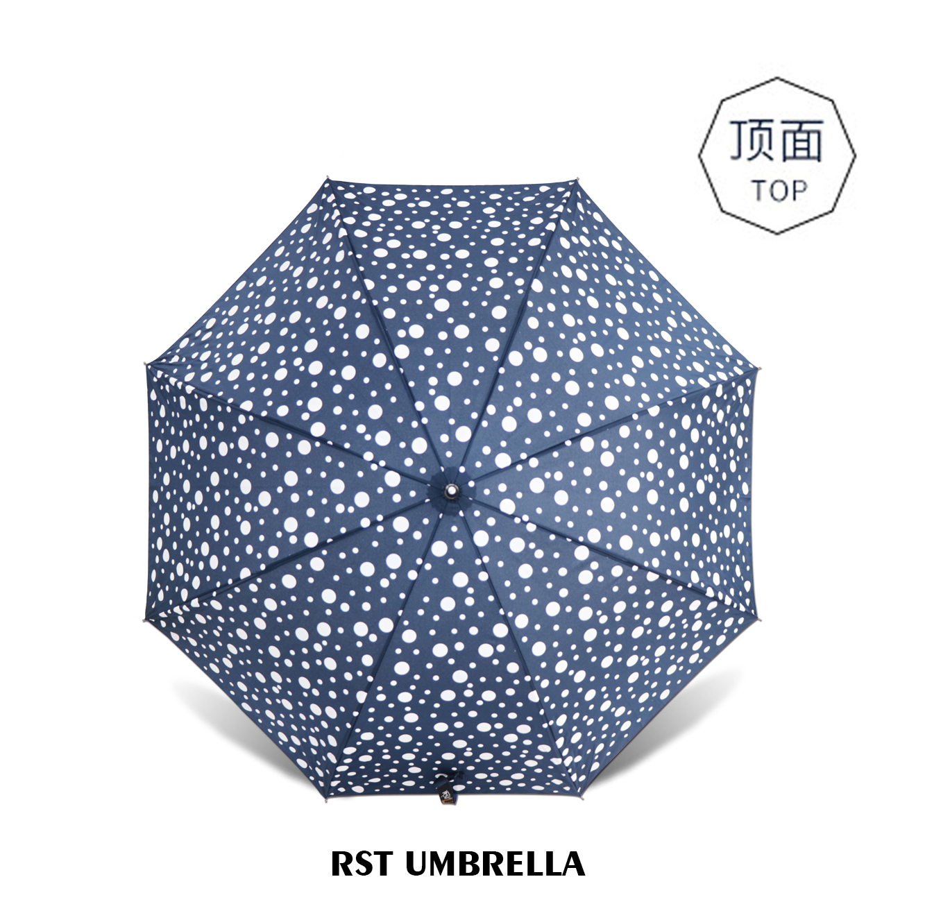 星宝伞遇水变色魔术伞长伞波点一键开伞现货批发详情7