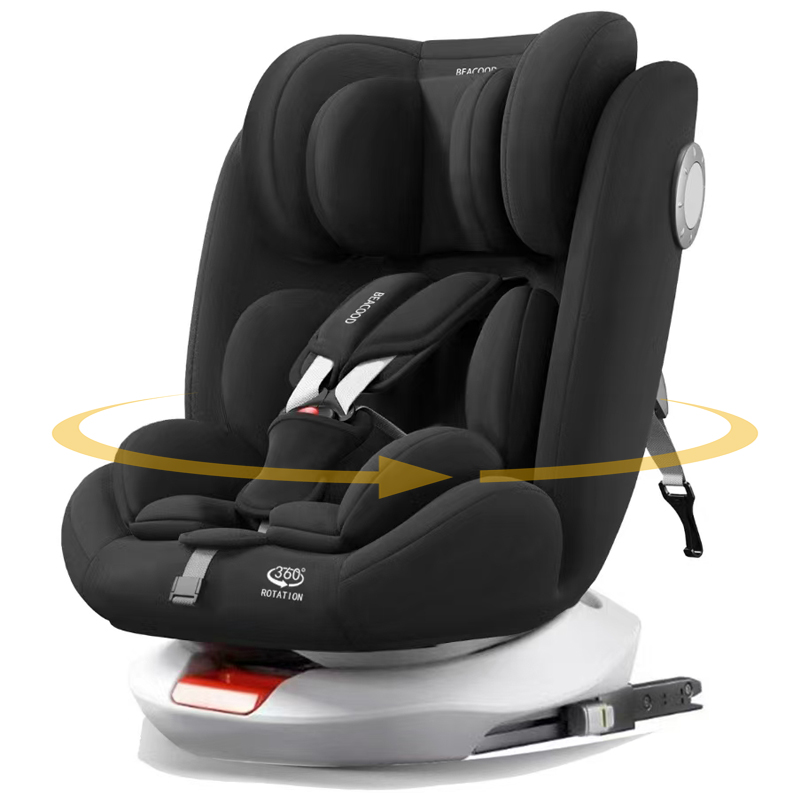 外贸儿童安全座椅0-3-12岁宝宝婴儿车载汽车用360度旋转婴儿安全座椅