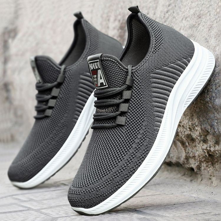 Jinshiyuan - Men's sports shoes processing and customization Mesh shoes, trendy casual shoes, soft-soled breathable running shoes Specification drawing