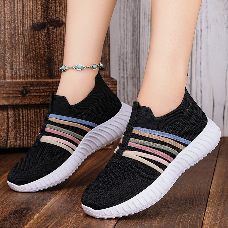 Jinshiyuan - Women's Shoe Processing and customization Casual shoes, Summer new breathable mesh shoes, cross-border large-sized soft-soled single shoes Application Scenario
