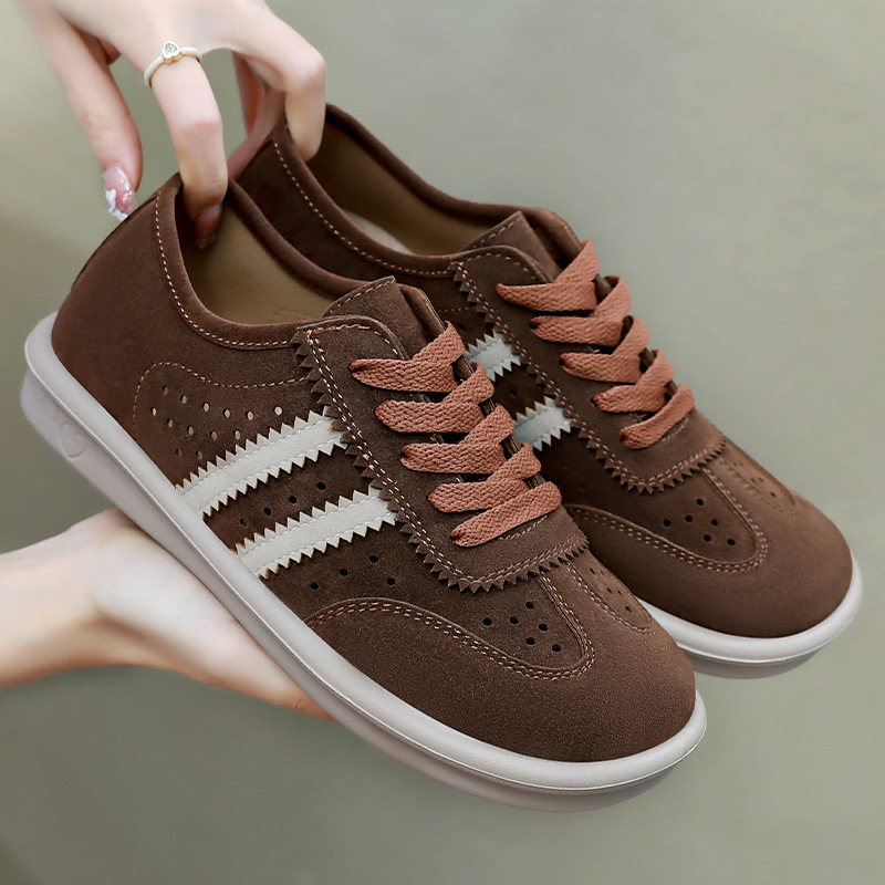 Soft-soled, comfortable and casual shoes for women, breathable and not stuffy, single shoes, retro and versatile, Forrest Gump shoes, women's board shoes Specification drawing
