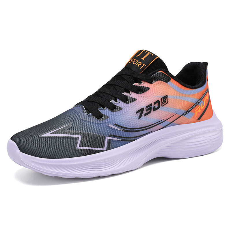 New soft-soled, lightweight single shoes for men, fashionable Korean-style casual shoes, couple style, marathon outdoor running shoes Item Picture