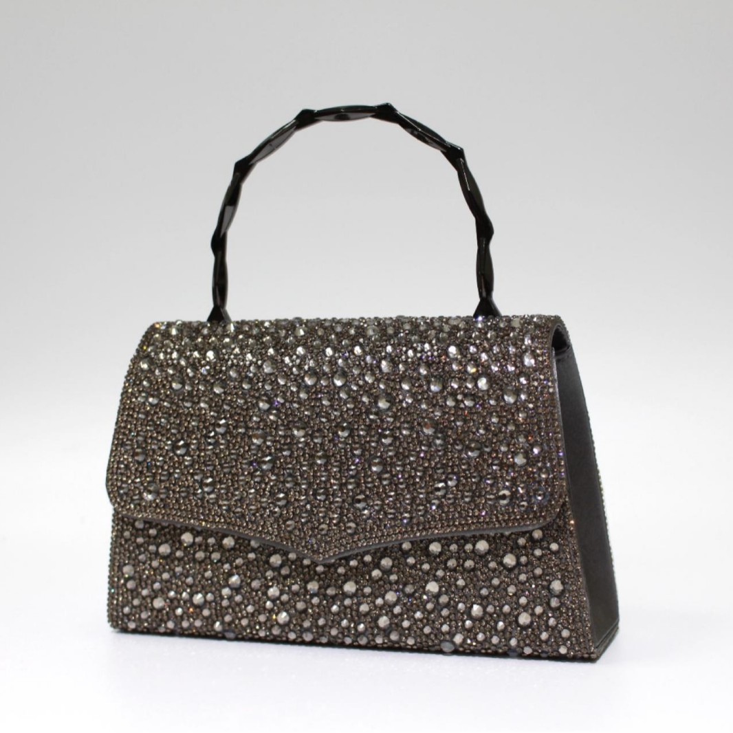 Amazon's new stylish large-capacity rhindiamond handbag for women, a hand-held bag for banquets, a trendy single-shoulder bag for street style, and a woman full figure