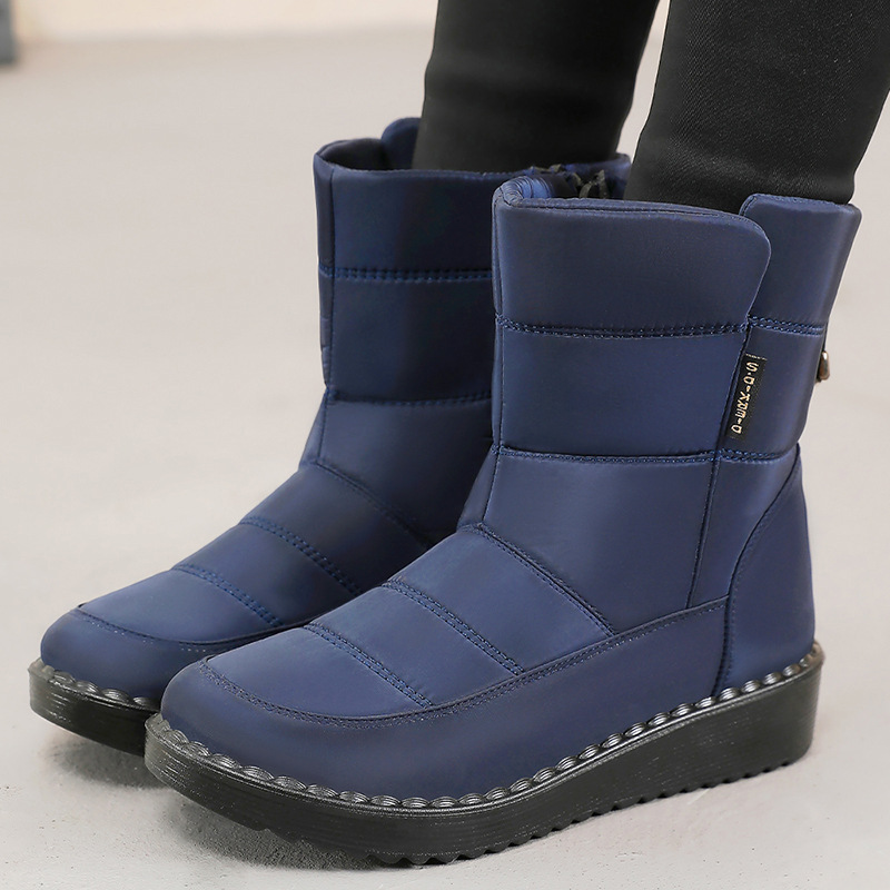 Jinshiyuan - Women's shoes, cotton shoes, winter cross-border long boots, fleece and thickened warm snow boots, custom-made cotton boots Specification drawing