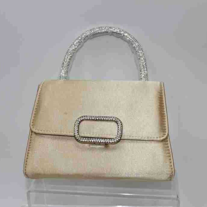 Classic retro shell bag 2025 new style silk satin and silk small square bag, elegant and noble lady crossbody handbag, bag consignment details Picture