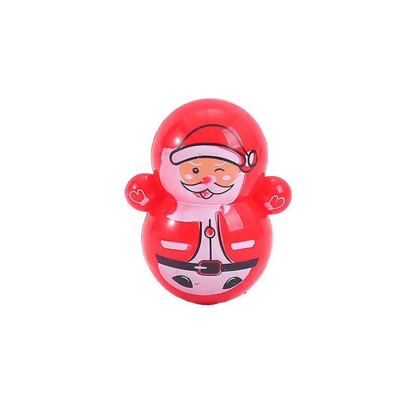 Douyin's same style cartoon mini Santa, astronaut untoppleable toy, children's educational desktop gift Item Picture