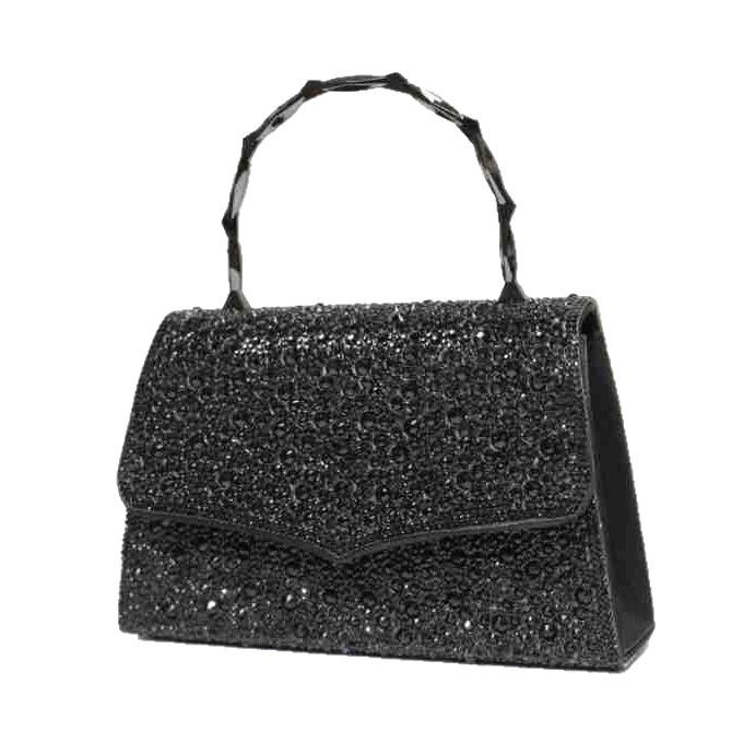 Amazon's new stylish large-capacity rhindiamond handbag for women, a hand-held bag for banquets, a trendy single-shoulder bag for street style, and a woman Item Picture