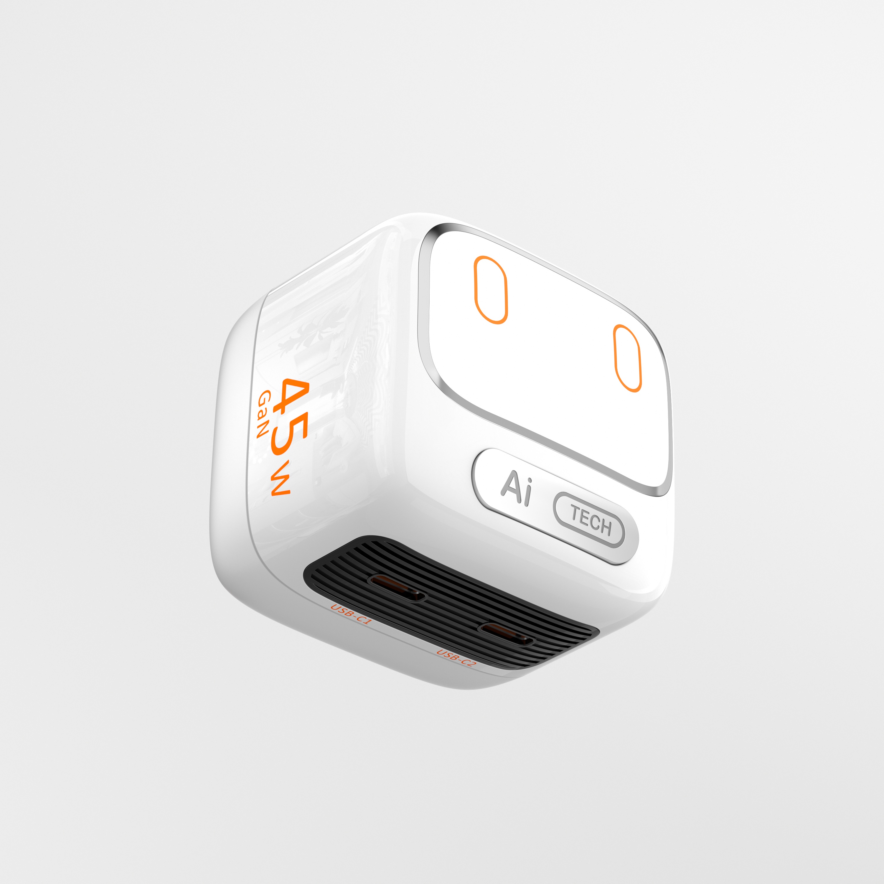 ai voice control + touch 45W night light charger, European, American and British standards (replaceable pins) Certification Certificates: CE, FCC, RO Application Scenario