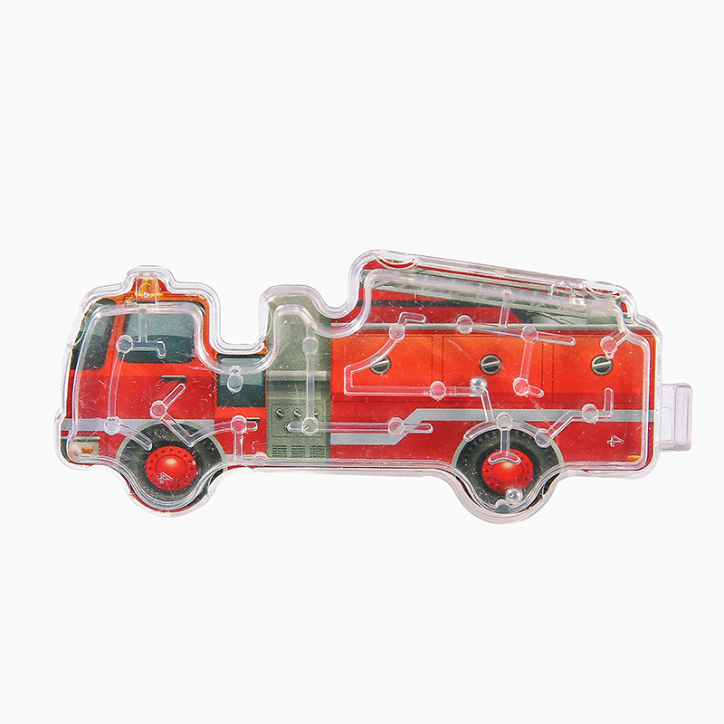 Car ball maze training puzzle toy, handheld traffic vehicle balance ball track, kindergarten toy Item Picture