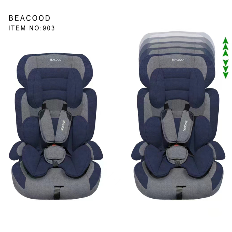 儿童安全座椅汽车用婴儿宝宝车载简易便携式通用头部可以升降汽车座椅安全座椅详情4
