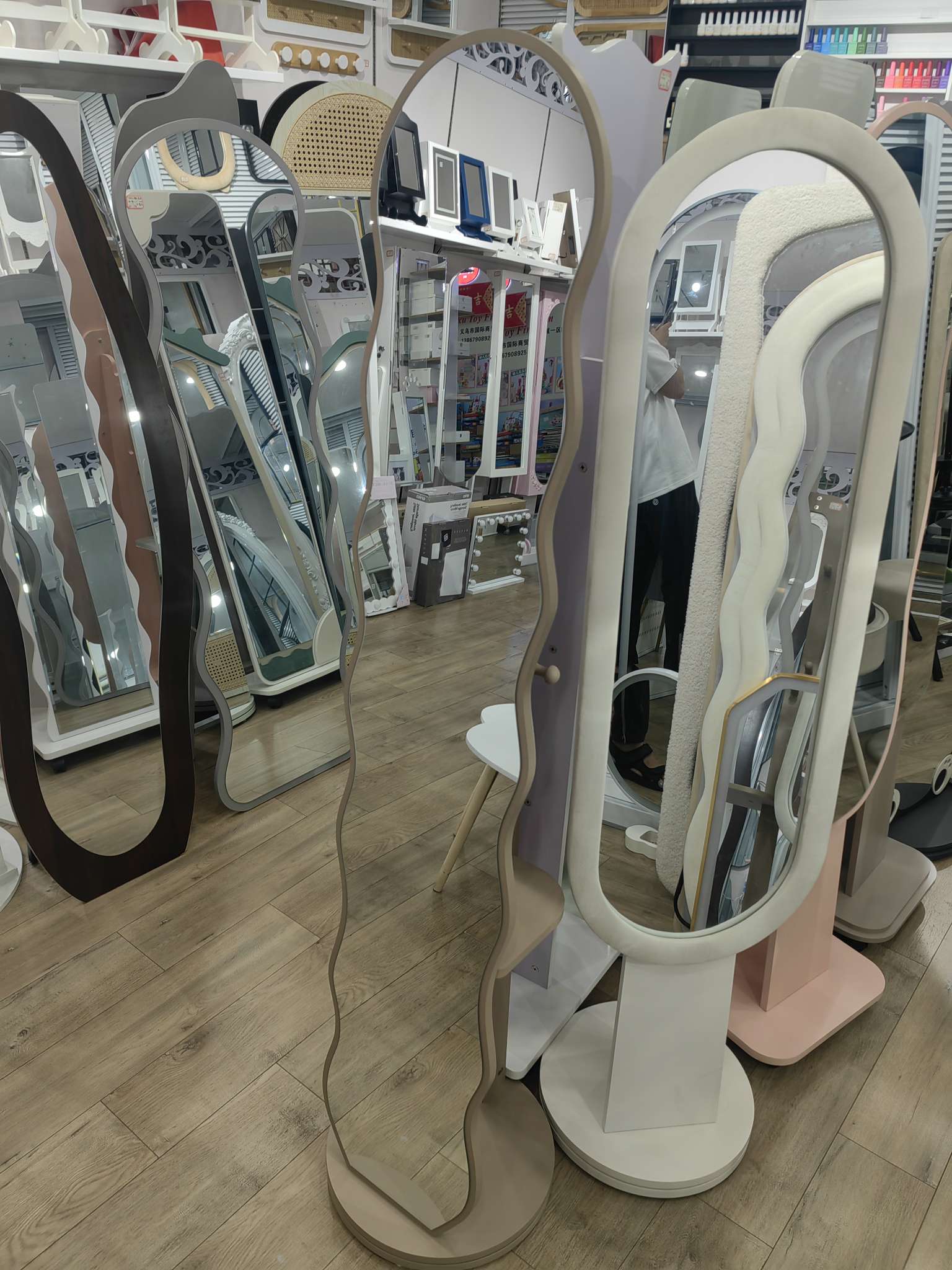 日用百货卫浴洗漱用品化妆镜掐痘镜梳子镜子化妆镜子镜子护肤美容用品详情图4