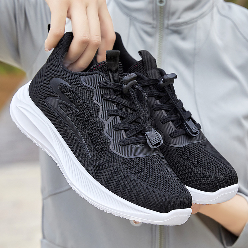 Spring new Feizhi injection molded women's shoes, casual and comfortable, mom shoes, breathable, fashionable, sporty and casual shoes wholesale details Picture