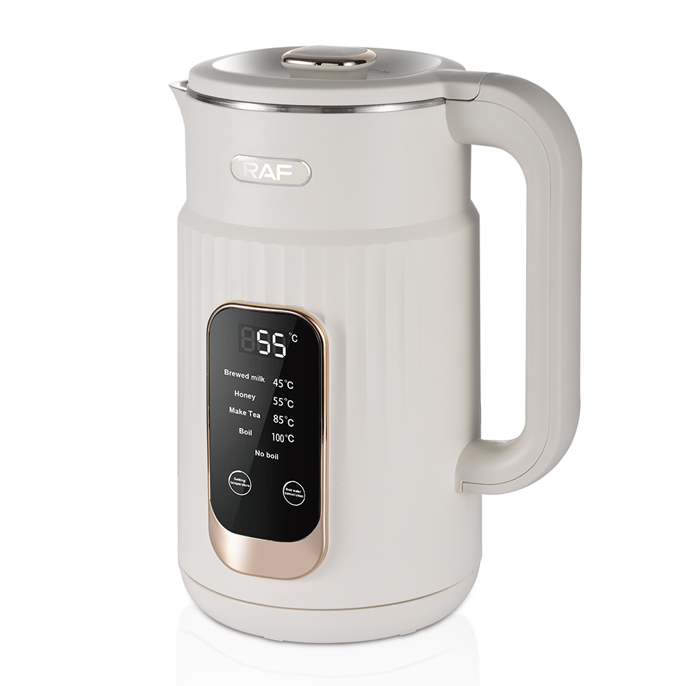 RAF European standard smart display 2.0L kettle, electric kettle, household large-capacity electric kettle, heat preservation kettle Specification drawing