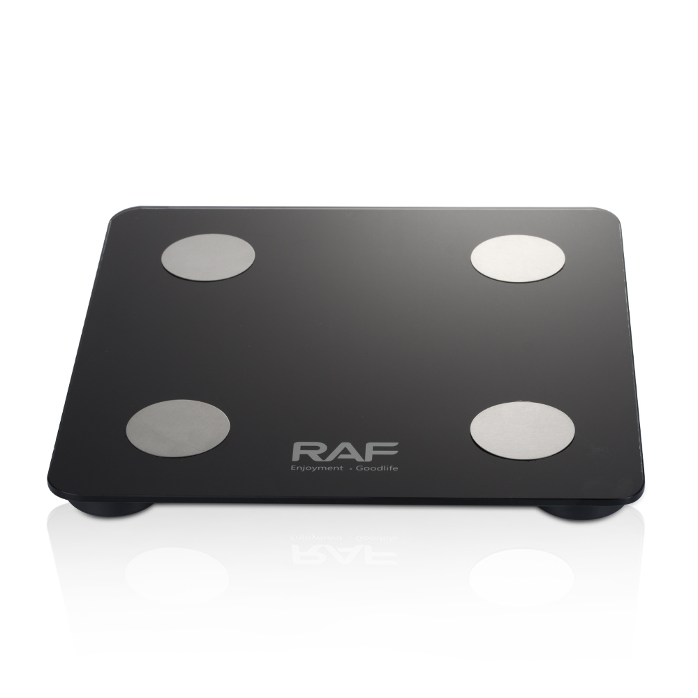 RAF Cross-border weighing scale, electronic scale, household precise and high-precision human body, family weighing scale, glass weight Specification drawing