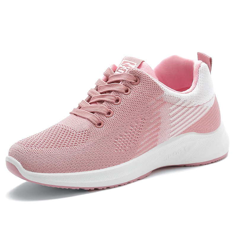 Spring new women's single shoes, soft-soled, breathable, sporty and casual shoes, fashionable sports shoes, available for wholesale from the manufacturer Item Picture