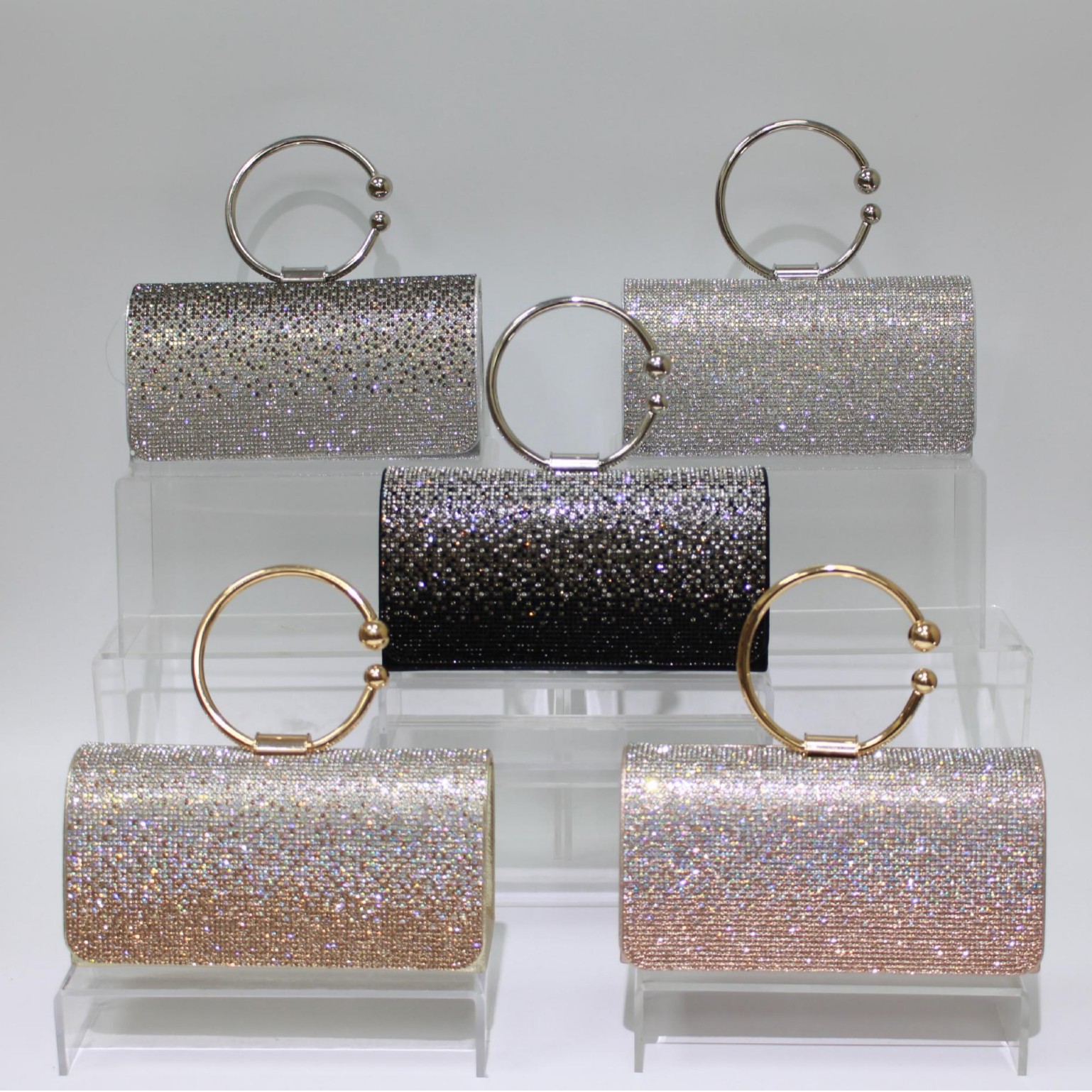 Mini handbags for foreign trade, wedding bridesmaids, birthday parties, banquets, evening wear bags, classic and elegant single-shoulder crossbody bags full figure