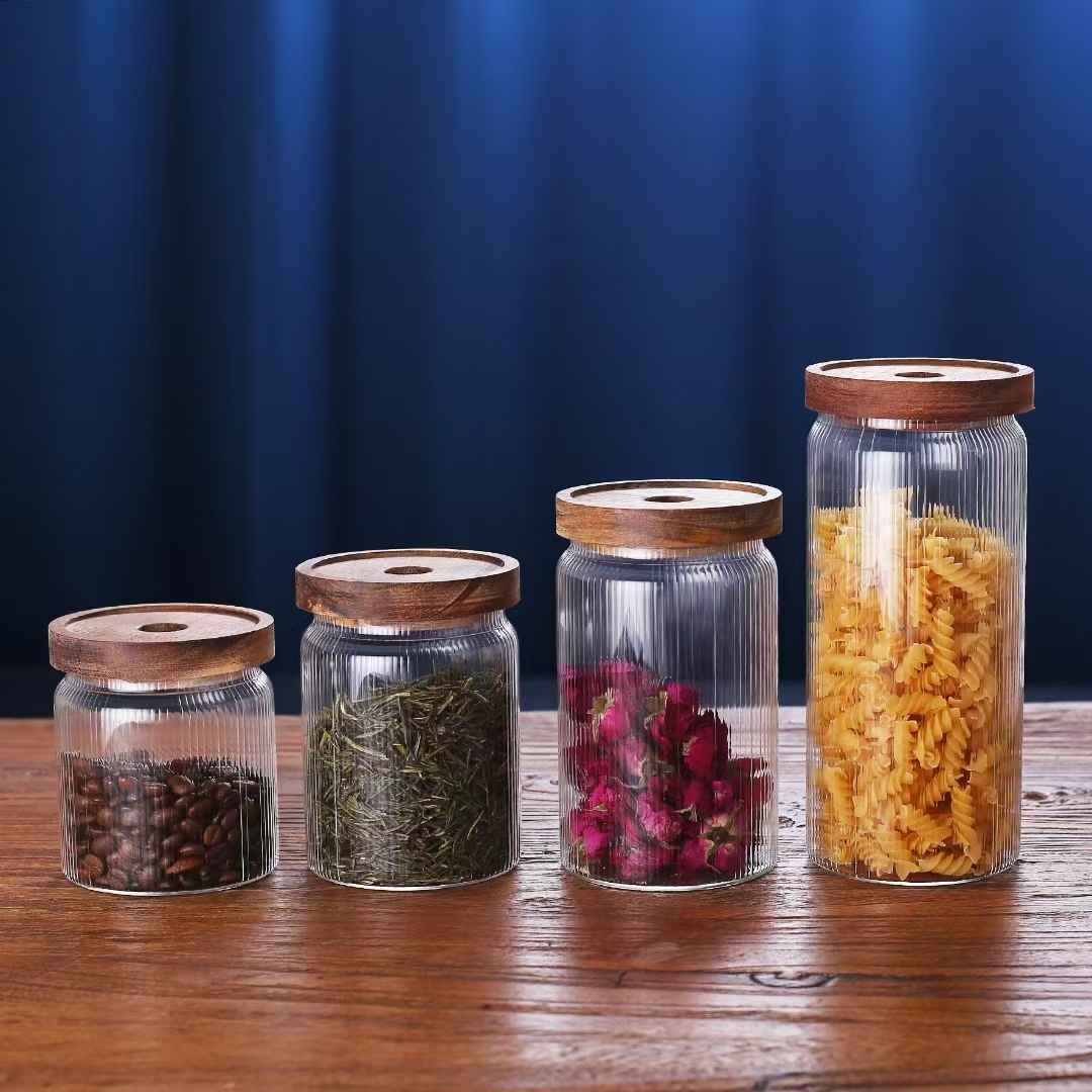 收纳罐、玻璃密封罐实物图