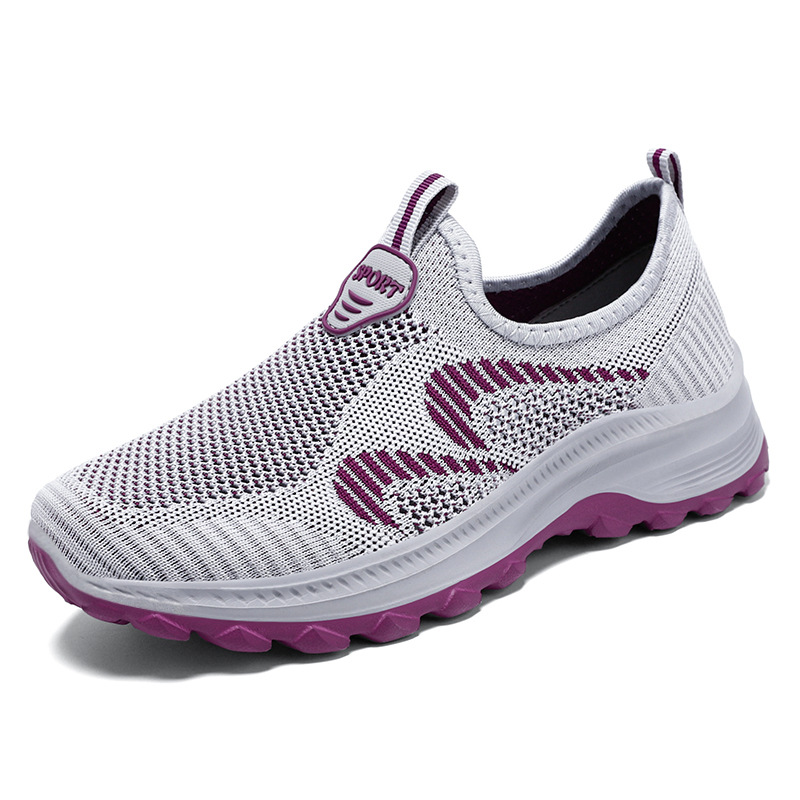 Couple casual shoes, women's shoes, new versatile walking shoes, soft-soled comfortable sports shoes, breathable women's single shoes, mom shoes Item Picture