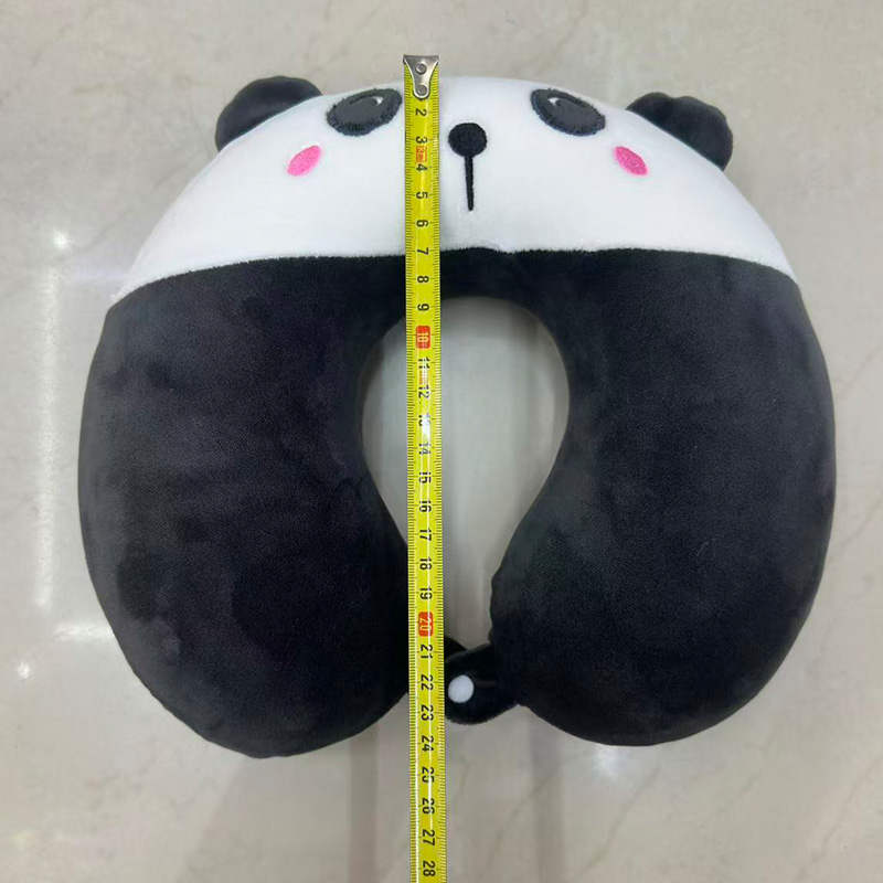Cartoon and anime-related latex neck pillow, cute cartoon U-shaped travel car, high-speed rail, plane, travel and tourism pillow, nap memory foam, plain neck protection pillow, rebound velvet cubic memory foam U-shaped pillow Application Scenario