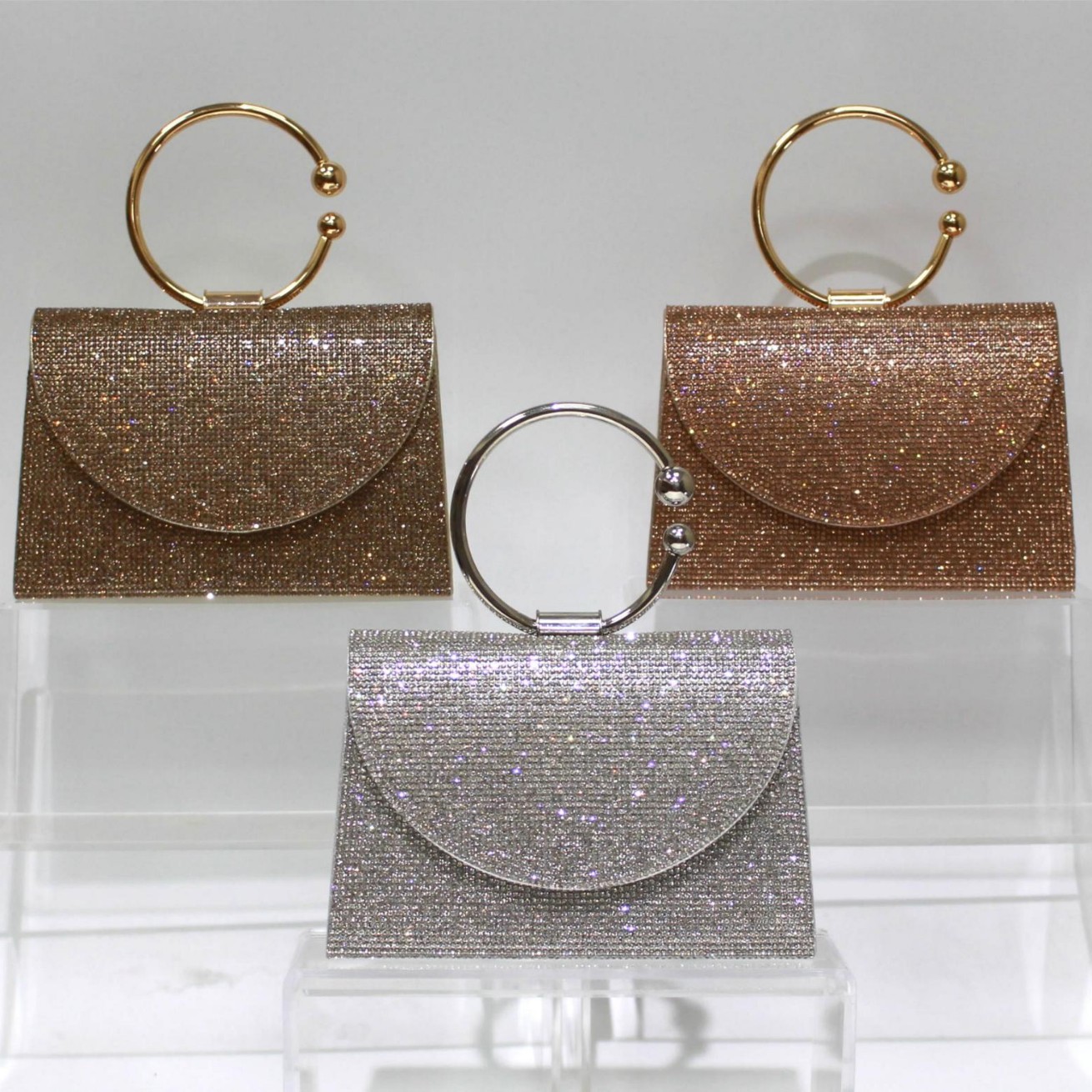 New cross-border dinner bag, Amazon European and American handbag, niche and elegant dress clutch, women's fashionable bag full figure