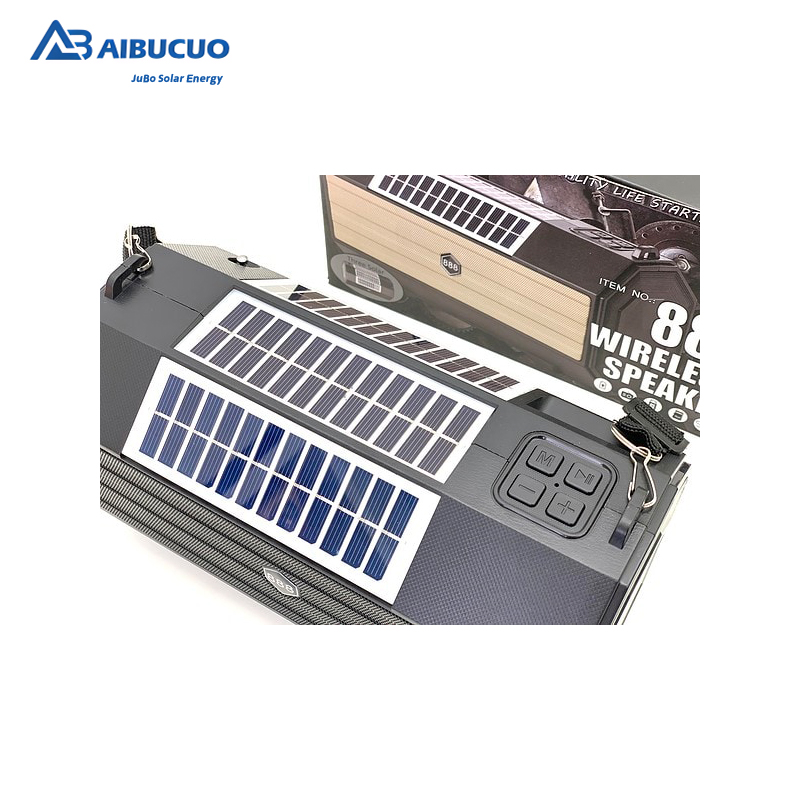 AIBUCUO Giant Ship Solar Audio System, African innovative radio with lighting, outdoor flashlight light audio system Specification image