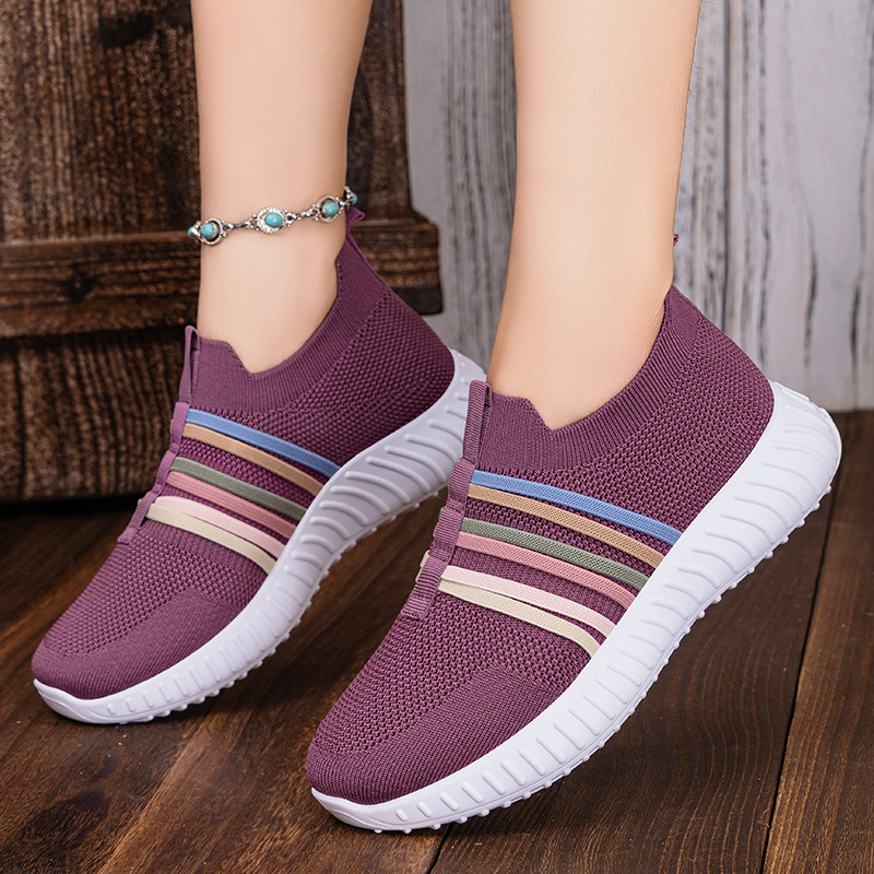 Jinshiyuan - Women's Shoe Processing and customization Casual shoes, Summer new breathable mesh shoes, cross-border large-sized soft-soled single shoes Specification drawing
