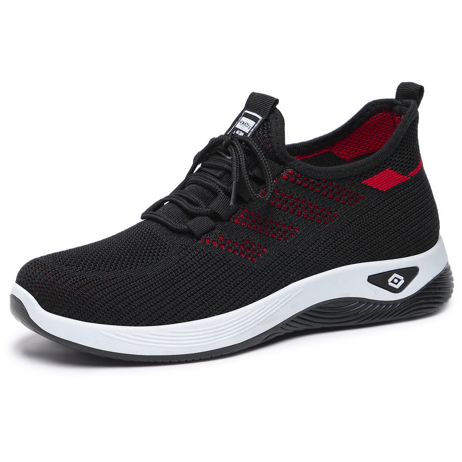 Women's casual shoes, one-piece consignment, breathable single shoes, soft-soled comfortable shoes, women's simple lace-up net shoes Item Picture