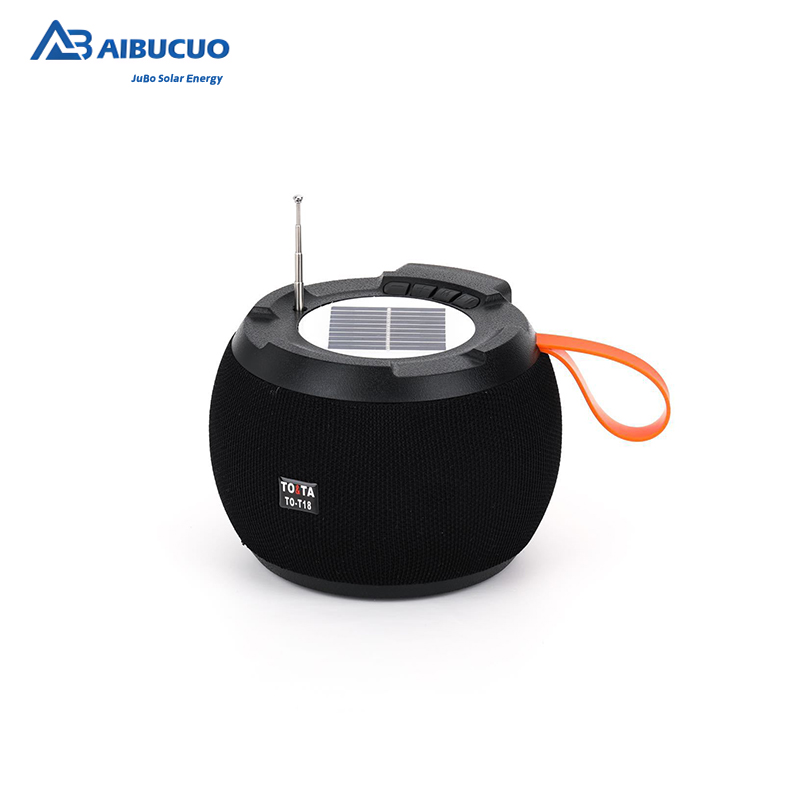 AIBUCUO Jubo New T20 Solar Bluetooth Speaker, ultra-long battery life FM radio, outdoor desktop HIFI sound quality subwoofer Specification image