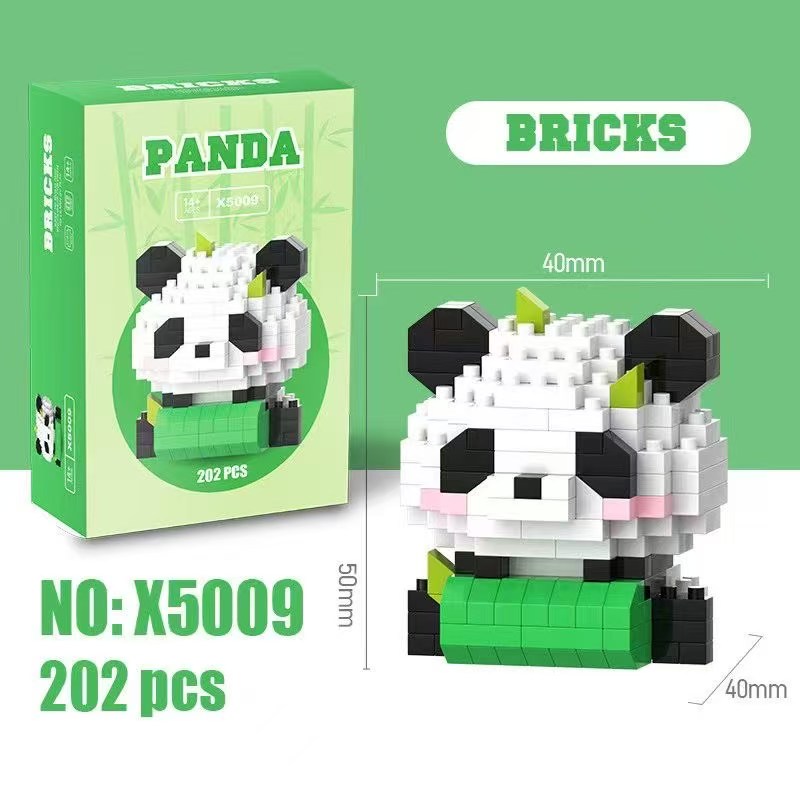 钢铁侠积木拼插玩具中颗粒木制火车汪汪队组合儿童益智玩具小方块