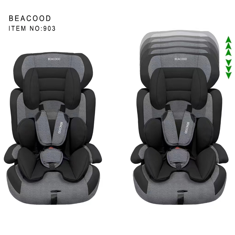 儿童安全座椅汽车用婴儿宝宝车载简易便携式通用头部可以升降汽车座椅安全座椅详情1