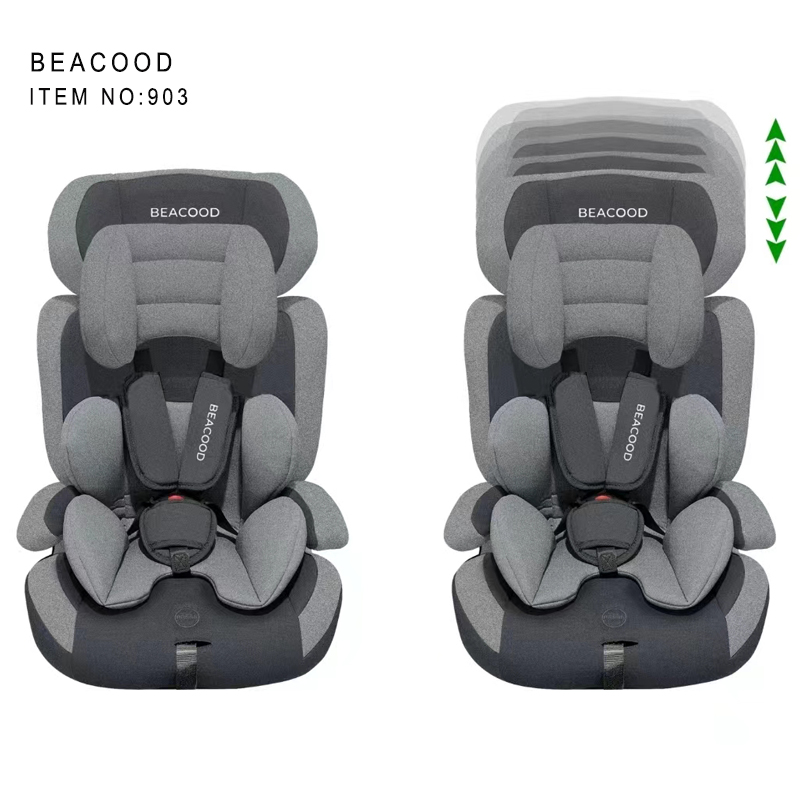 儿童安全座椅汽车用婴儿宝宝车载简易便携式通用头部可以升降汽车座椅安全座椅详情3