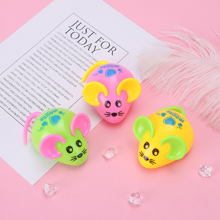 Children's toy cars, boys' small toys, creative and personalized Huili mouse models, kindergarten graduation gifts details Picture