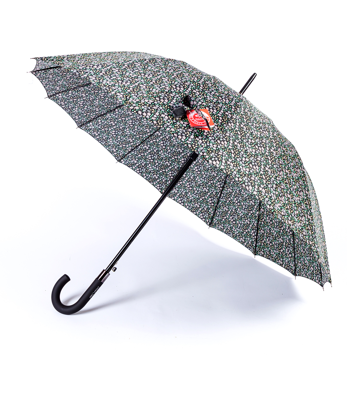 星宝伞190T小碎花长伞一键开伞现货批发详情12