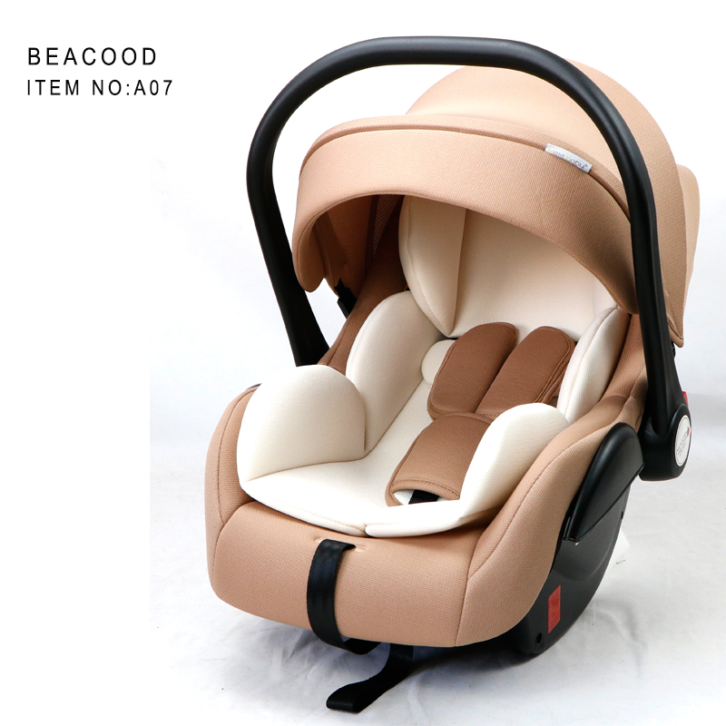 婴儿安全座椅车用便携式手提篮儿童宝宝车载新生儿提篮带插口底座细节图