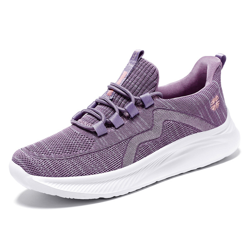 The new spring Feizhi women's shoes are casual, versatile and comfortable. They are breathable and sporty women's casual single shoes Item Picture