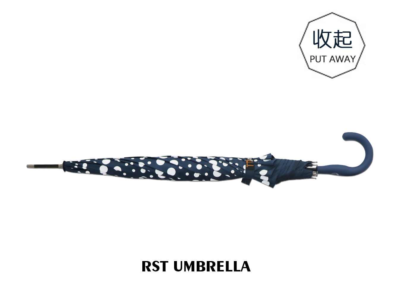 星宝伞遇水变色魔术伞长伞波点一键开伞现货批发详情9