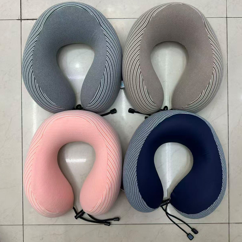 充气u型枕/记忆棉U枕/优型枕/u型枕充气/U型枕产品图