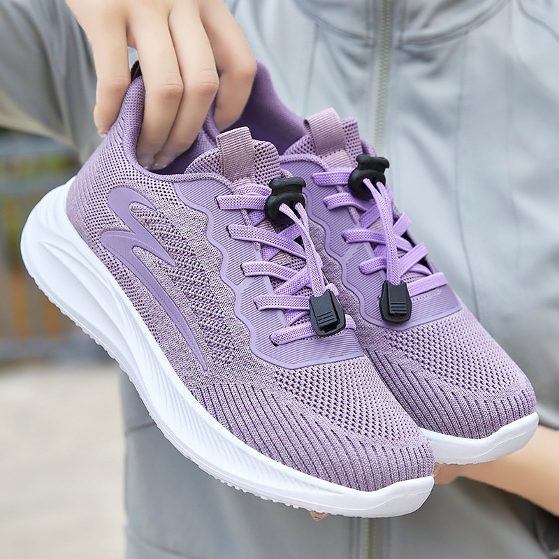 Spring new Feizhi injection molded women's shoes, casual and comfortable, mom shoes, breathable, fashionable, sporty and casual shoes wholesale Specification drawing