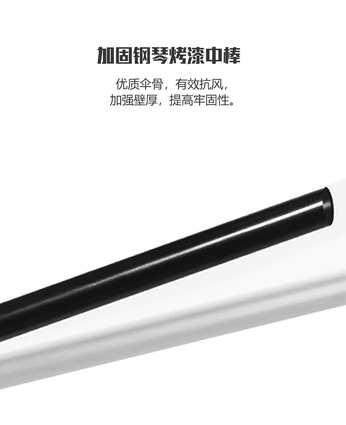 星宝伞190T小碎花长伞一键开伞现货批发详情6