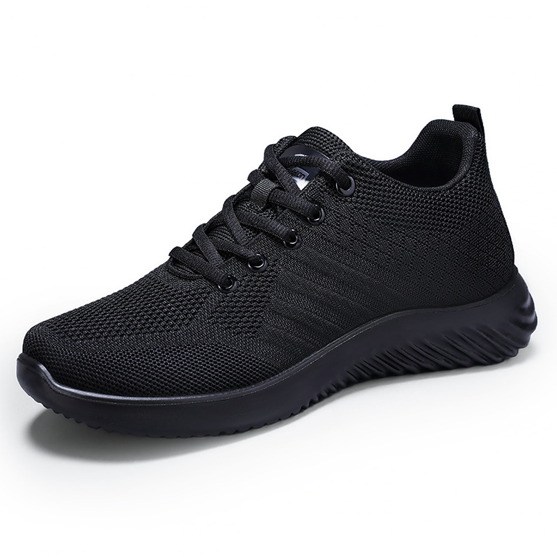 Men's sports casual shoes, cross-border trade men's shoes, sneakers, solid color versatile men's shoes, lightweight running shoes Item Picture