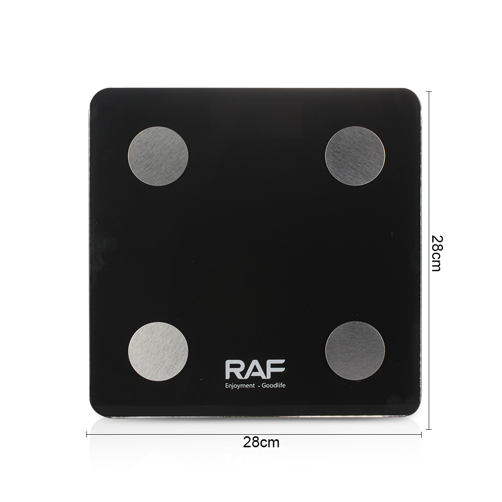 RAF Cross-border weighing scale, electronic scale, household precise and high-precision human body, family weighing scale, glass weight Item Picture