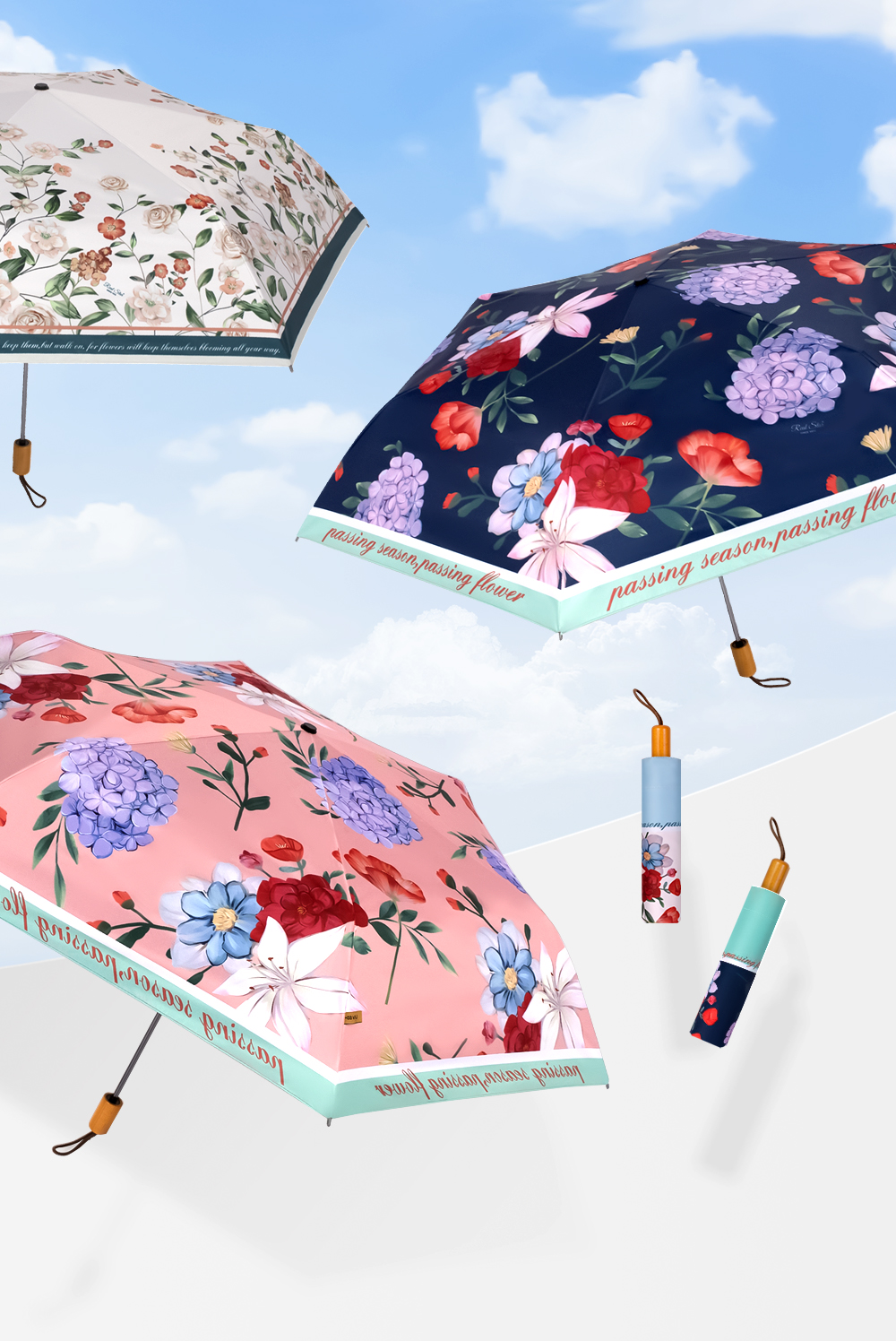 星宝伞满版数码印全遮光黑胶布详情4