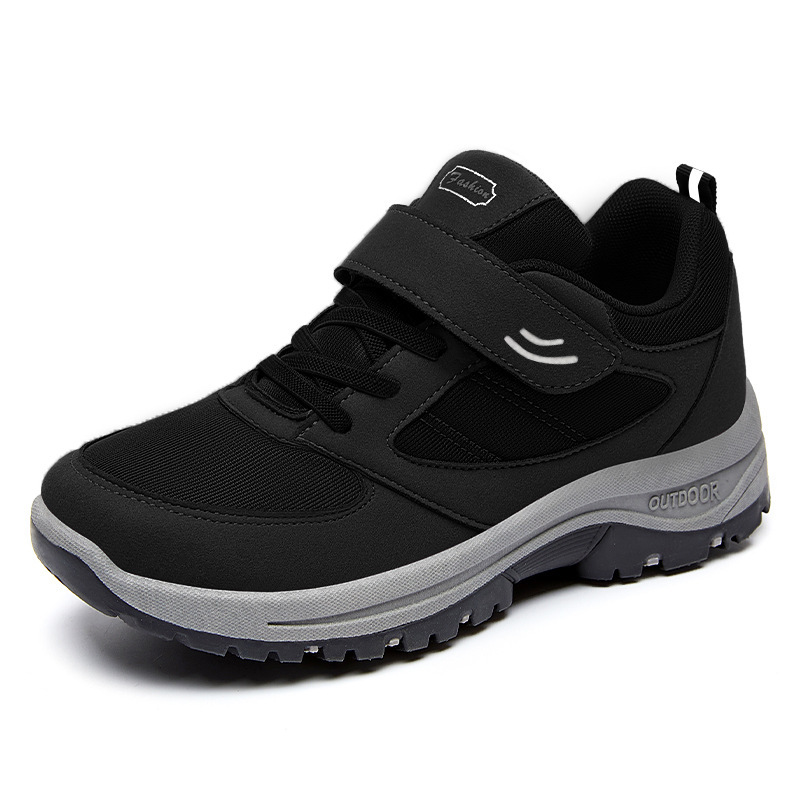 Jinshiyuan - Women's walking shoes, autumn Velcro shoes for the Elderly, couple style women's shoes, outdoor mountaineering sports shoes distribution Item Picture